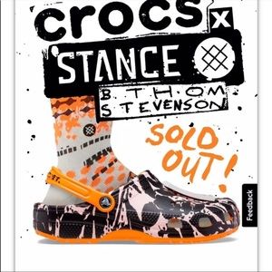 Crocs X Stances Sold Out Limited Edition Crocs